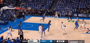 手感爆了！布劳恩外线单打 干拔超远三分直接命中&个人已砍7分